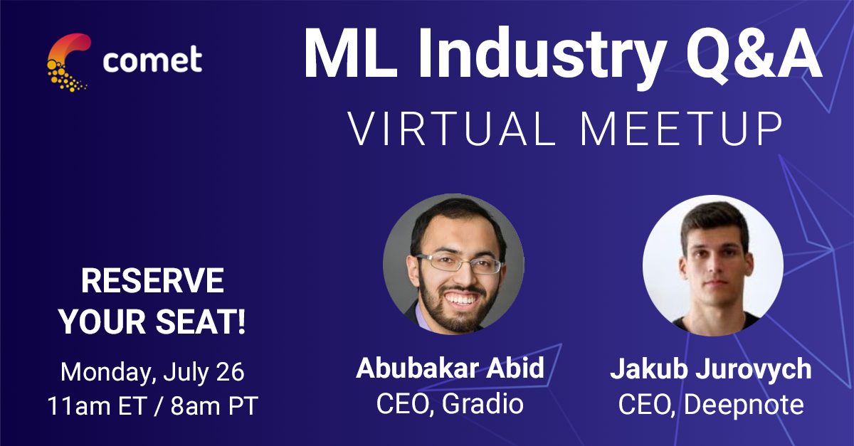 ML Industry Question and Answer Virtual Meetup